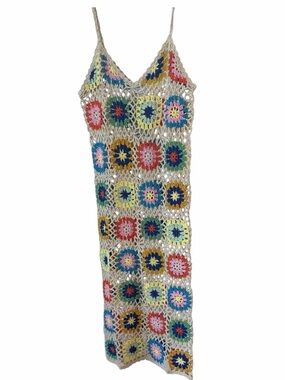 Crochet Midi Dress / Swim Cover Up